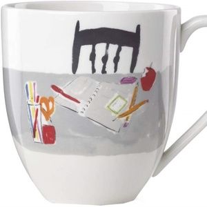 kate spade new york Illustrated Mug - Intelligent